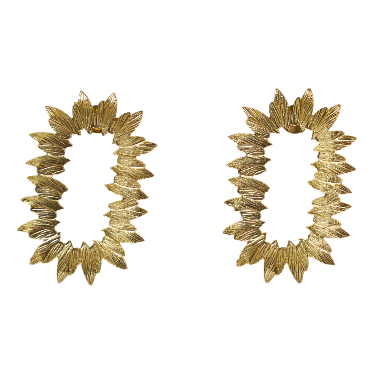 Leaflet Square Earring