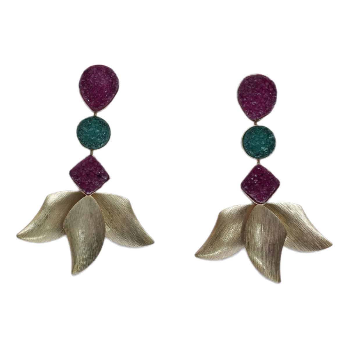 LeafCascade Earring