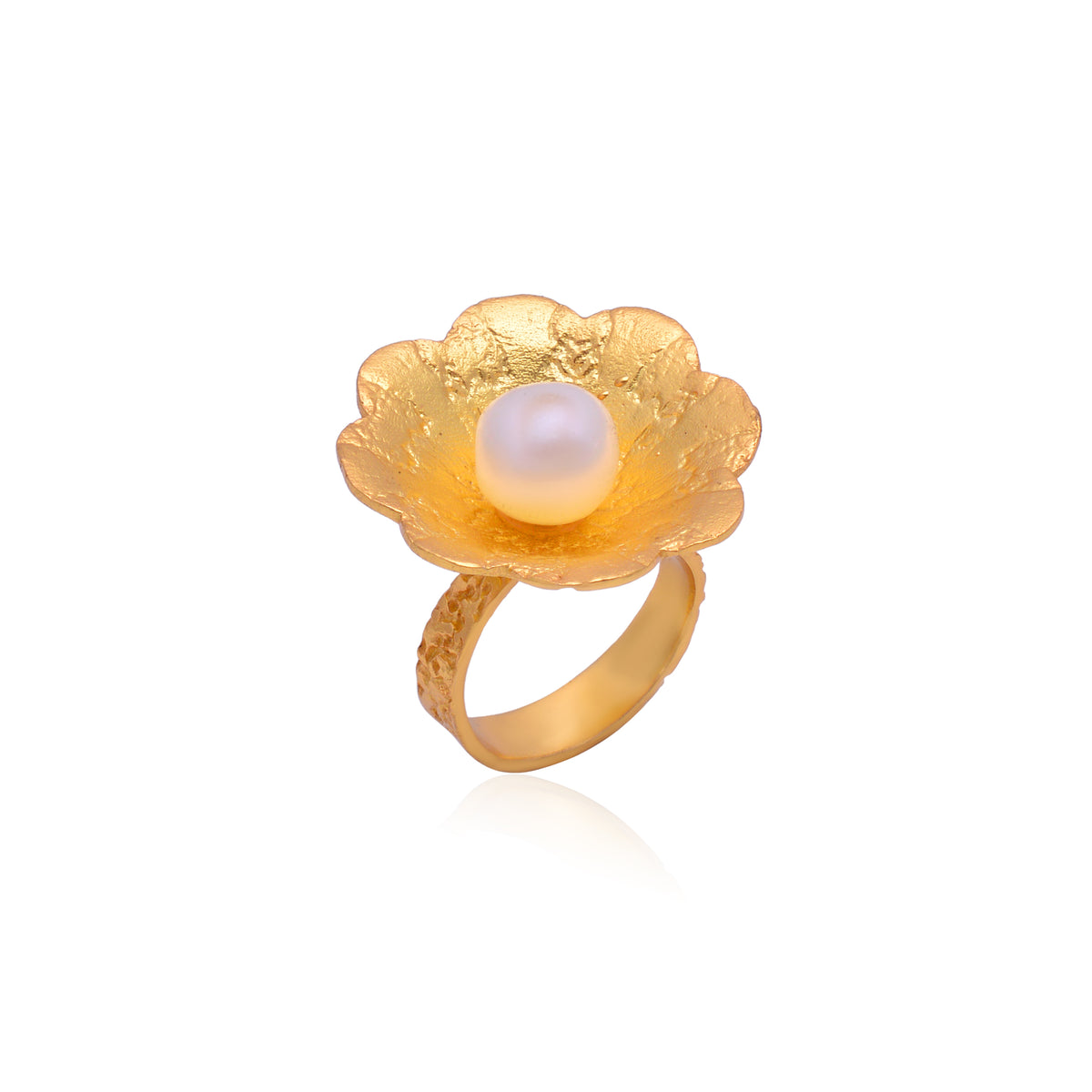 Petal Pearl Ring