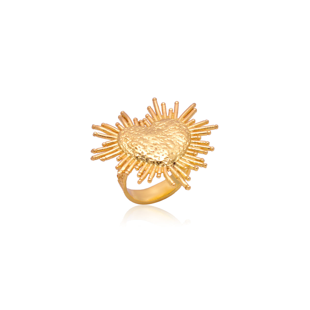 Rustique Heart Ring